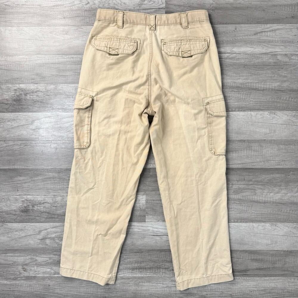St. John's Bay Utility Cargo Pants 32x30 Khaki Workwear Outdoor